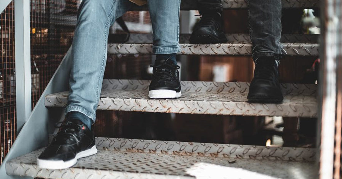 Selección de zapatos de hombre de Shoes For Crews para trabajar de pie muchas horas