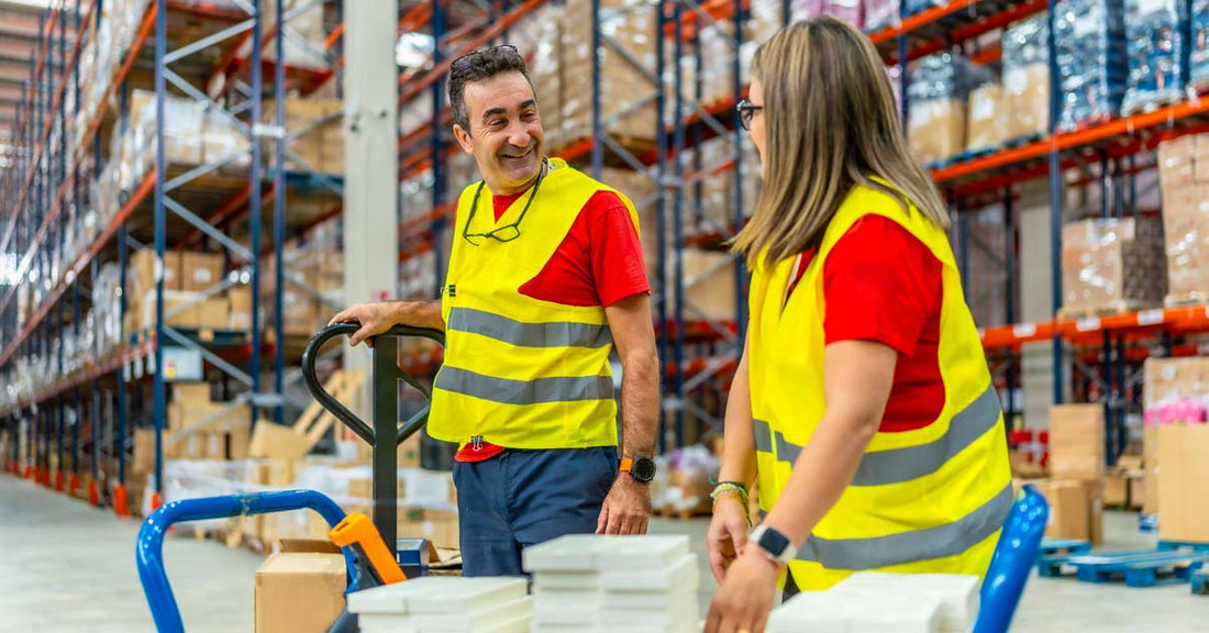 Calzado de seguridad S3 cómodo y ligero de Shoes For Crews para trabajadores de almacén