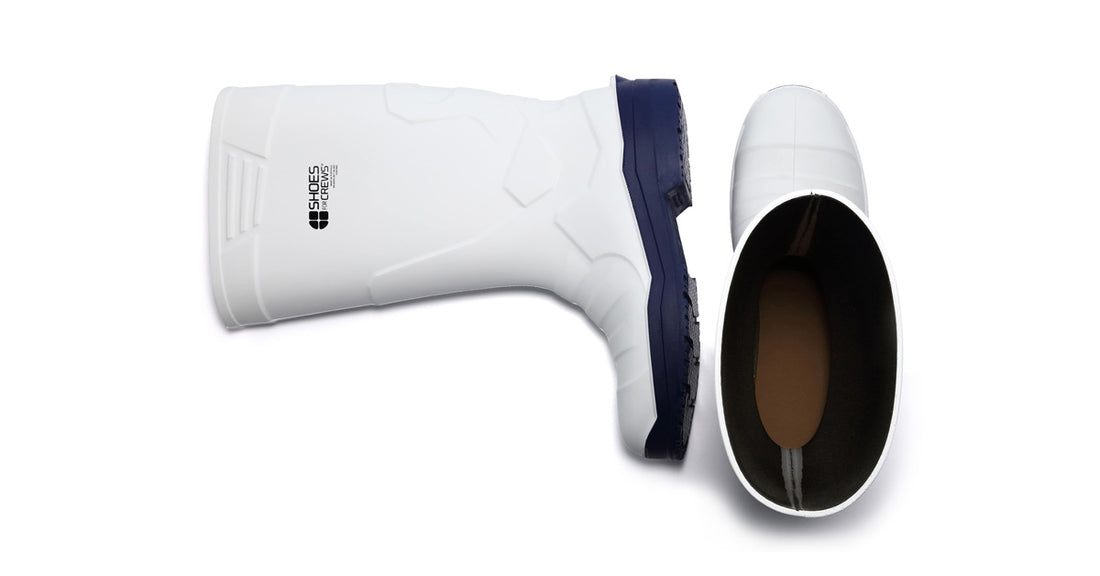 Wasserdichte Arbeitsschuhe: Gummistiefel von Shoes For Crews
