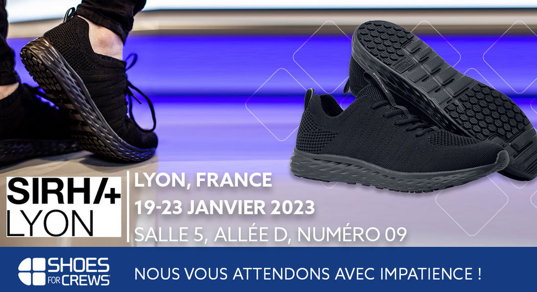 Retrouvez Shoes For Crews au Sirha Lyon 2023