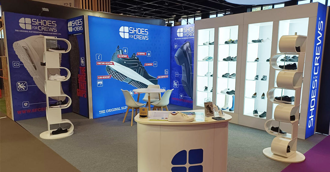 Shoes For Crews participa en la feria HIP Horeca en IFEMA (Madrid), el mayor evento sobre innovación en hostelería