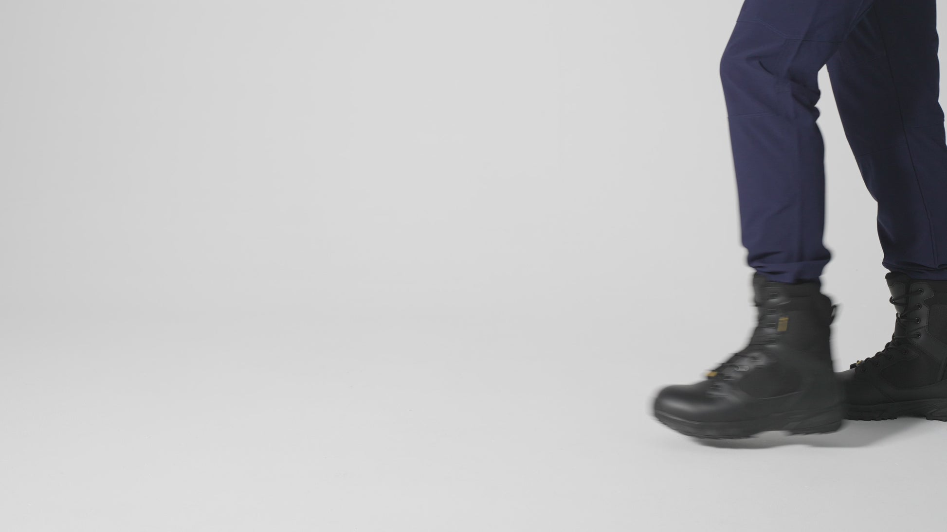 The Defence High from Shoes For Crews are waterproof, slip-resistant safety boots, product video.