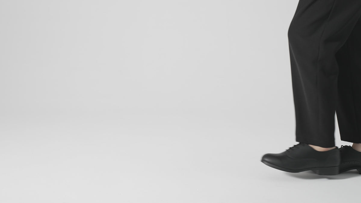 The Kora from Shoes For Crews are slip-resistant dress shoes, product video.
