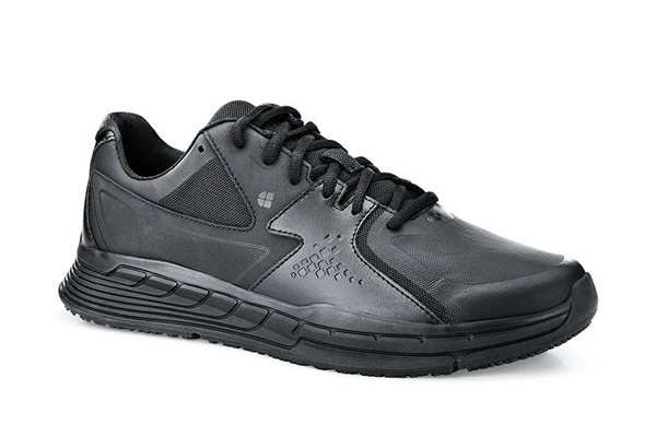 Zapato con plantilla acolchada de color negro modelo Condor II de Shoes For Crews 