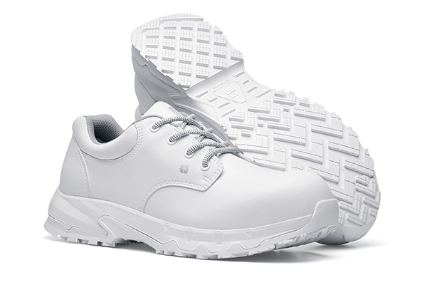 Chaussures de sécurité éco-responsables pour l’industrie : modèle Barra blanc